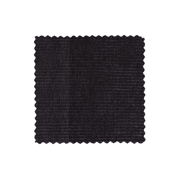 Statement 4-zits Bank 280 Cm Platte Brede Rib Graphite