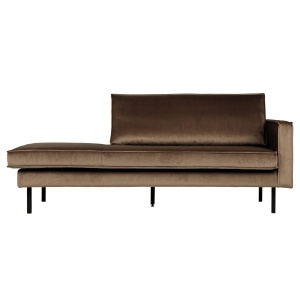 Rodeo Daybed Right Velvet Taupe