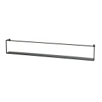 Meert Wandplank Zwart 100cm