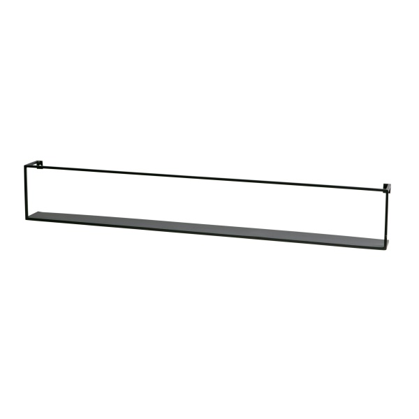 Meert Wandplank Zwart 100cm