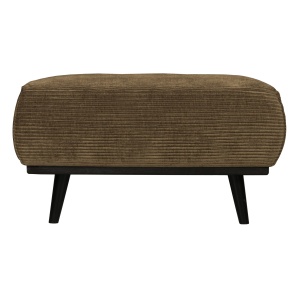 Statement Hocker Brede Platte Rib Rock