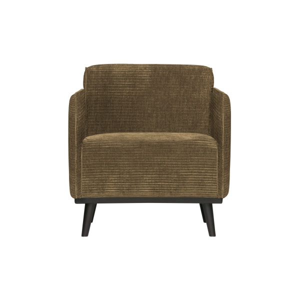 Statement Fauteuil Met Arm Brede Platte Rib Rock