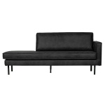 Rodeo Daybed Right Zwart