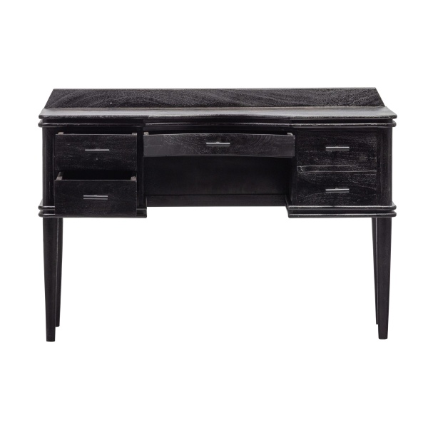 Boudoir Kaptafel Hout Zwart