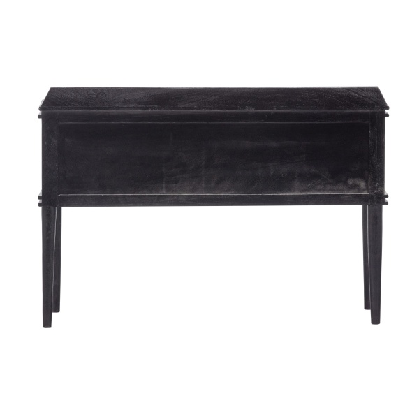 Boudoir Kaptafel Hout Zwart