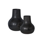 Metal Xl Vaas Metaal Zwart