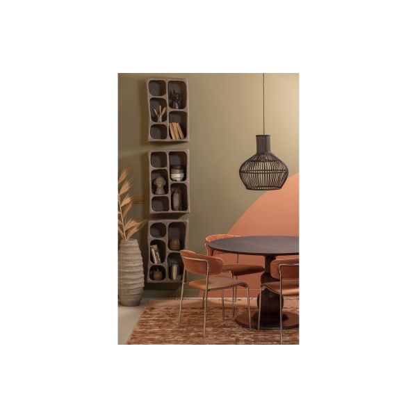 Asia Hanglamp Bamboe Zwart