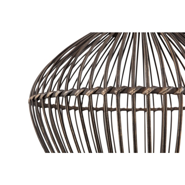 Asia Hanglamp Bamboe Zwart