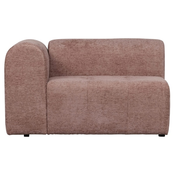 Caleidoscoop 1-zits Arm Links Structure Velvet Blush