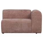 Caleidoscoop 1-zits Arm Rechts Structure Velvet Blush