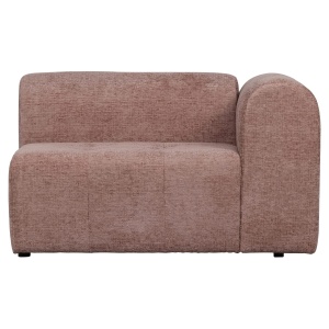 Caleidoscoop 1-zits Arm Rechts Structure Velvet Blush
