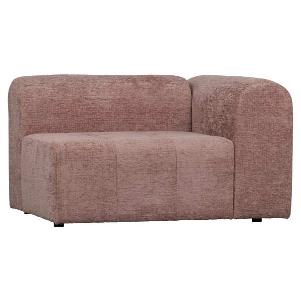 Caleidoscoop 1-zits Arm Rechts Structure Velvet Blush