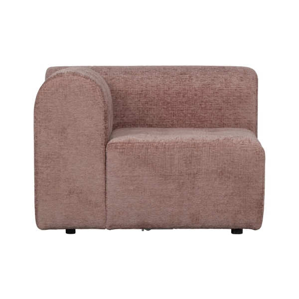 Caleidoscoop 1-zits Arm Rechts Structure Velvet Blush
