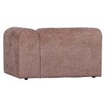 Caleidoscoop 1-zits Arm Rechts Structure Velvet Blush