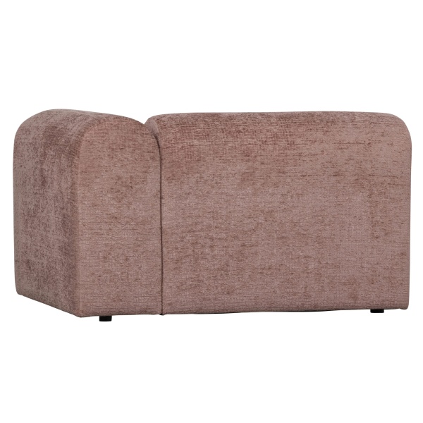 Caleidoscoop 1-zits Arm Rechts Structure Velvet Blush