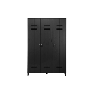 Opberggigant Vt Locker 3-drs Mat Zwart [fsc]