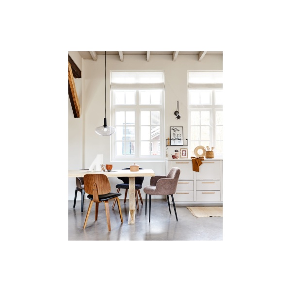 Deck Eettafel 200x90cm Mango Hout Naturel