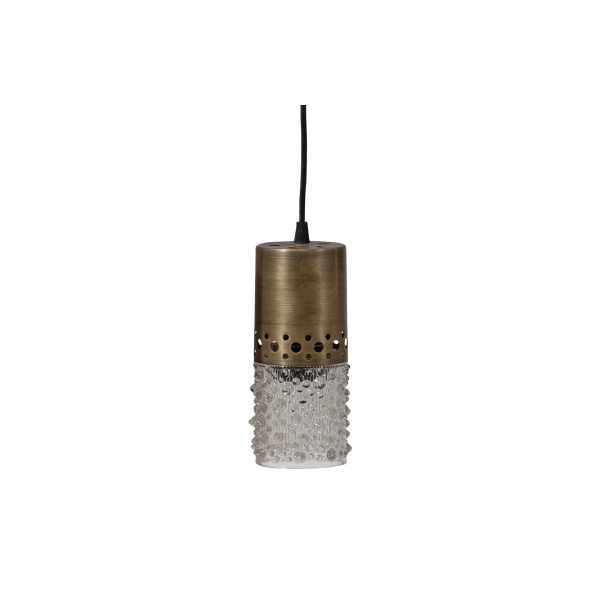 Sprinkle Hanglamp Glas Antique Brass