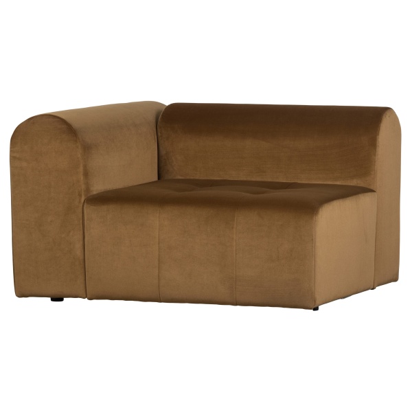 Caleidoscoop 1-zits Arm Links Velvet Honey Yellow