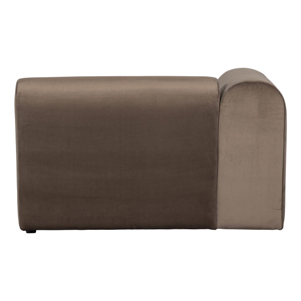 Caleidoscoop 1-zits Arm Links Velvet Taupe