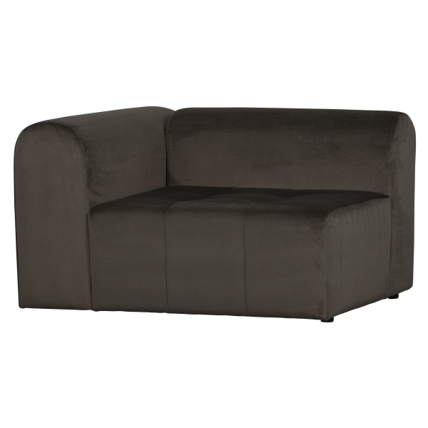 Caleidoscoop 1-zits Arm Links Velvet Warm Green