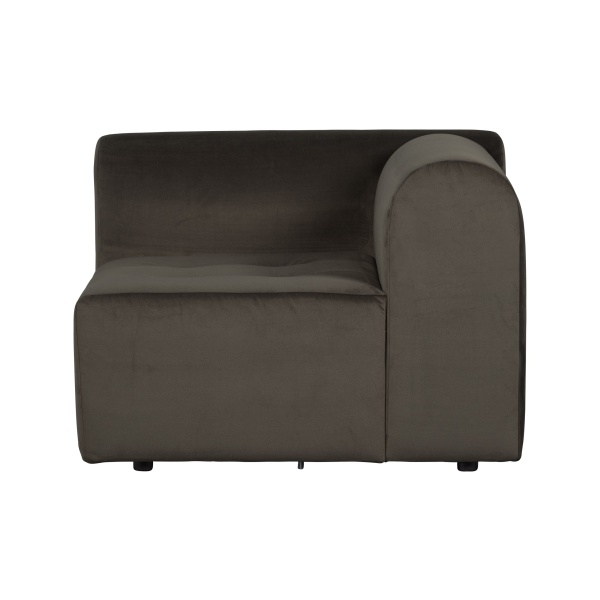 Caleidoscoop 1-zits Arm Links Velvet Warm Green