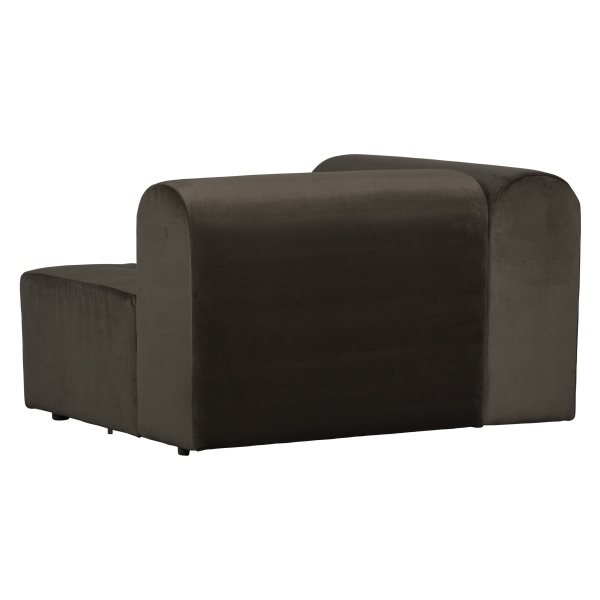 Caleidoscoop 1-zits Arm Links Velvet Warm Green