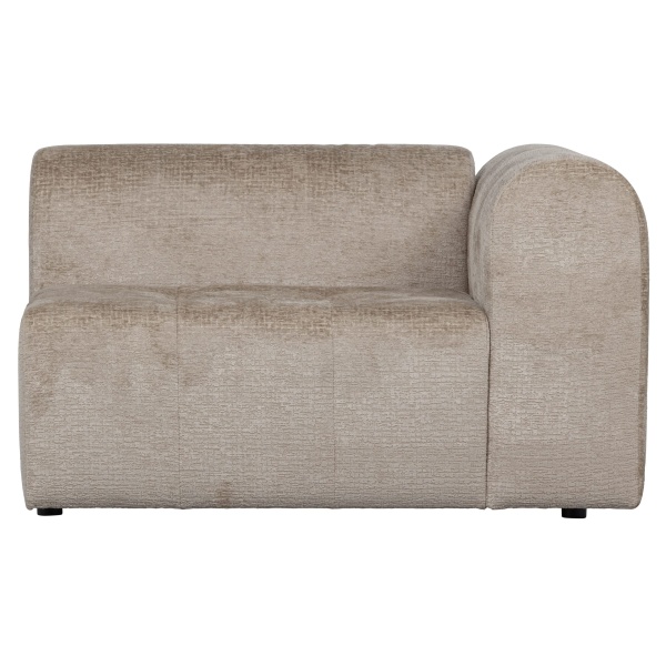 Caleidoscoop 1-zits Arm Rechts Structure Velvet Pearl