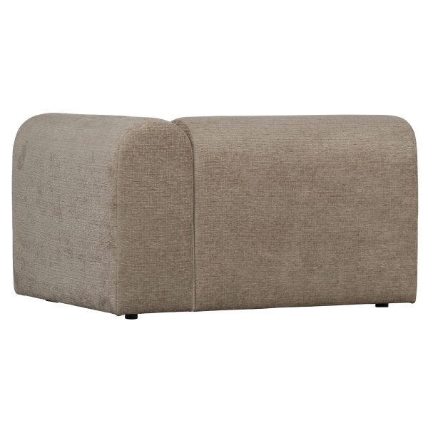Caleidoscoop 1-zits Arm Rechts Structure Velvet Pearl