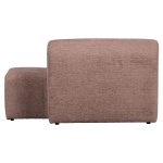 Caleidoscoop 1.5-zits Rug Links Structure Velvet Blush