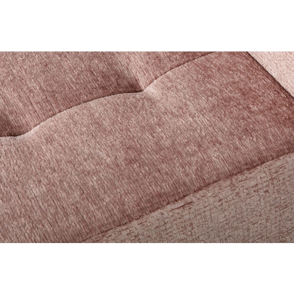 Caleidoscoop 1.5-zits Rug Links Structure Velvet Blush