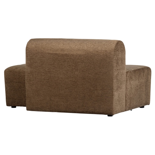 Caleidoscoop 1.5-zits Rug Links Structure Velvet Liqueur