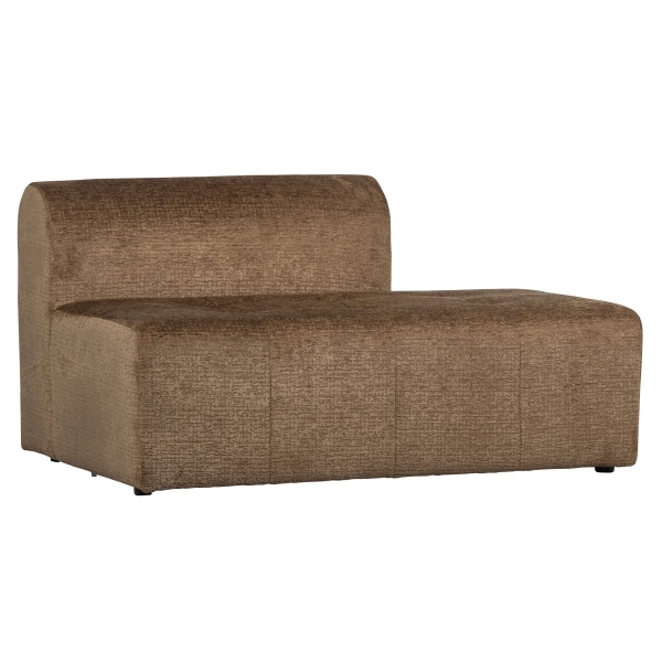 Caleidoscoop 1.5-zits Rug Links Structure Velvet Liqueur