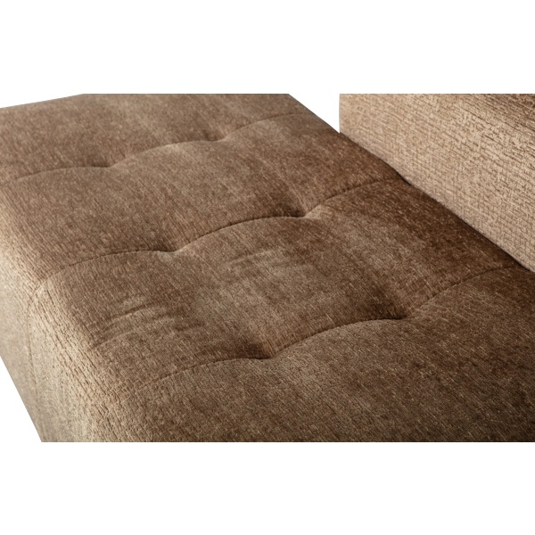 Caleidoscoop 1.5-zits Rug Links Structure Velvet Liqueur