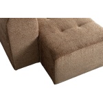 Caleidoscoop 1.5-zits Rug Links Structure Velvet Liqueur
