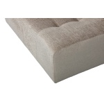 Caleidoscoop 1.5-zits Rug Links Structure Velvet Pearl
