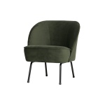 Vogue Fauteuil Fluweel Onyx