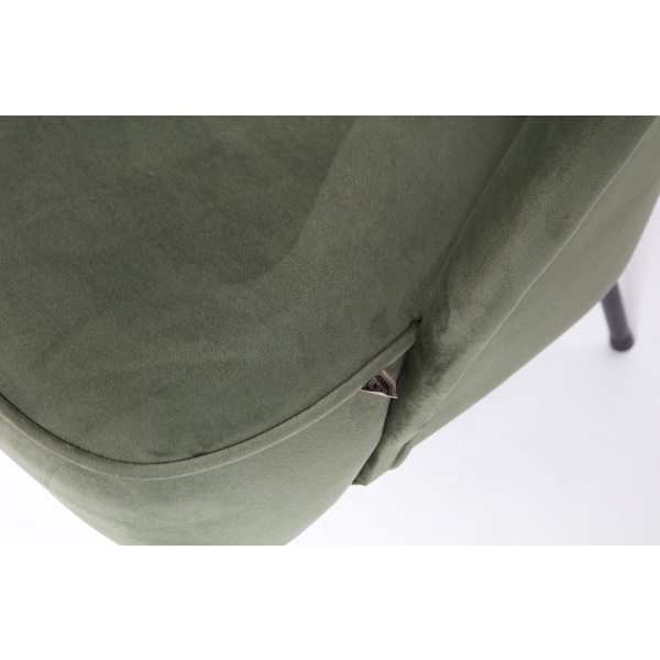 Vogue Fauteuil Fluweel Onyx