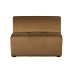 Caleidoscoop 1-zits Zonder Arm Velvet Honey Yellow