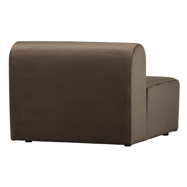 Caleidoscoop 1-zits Zonder Arm Velvet Taupe