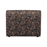 Caleidoscoop 1-zits Zonder Arm Printed Velvet Bq Zwart