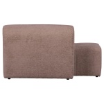 Caleidoscoop 1.5-zits Rug Rechts Structure Velvet Blush