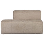 Caleidoscoop 1.5-zits Rug Rechts Structure Velvet Pearl