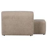 Caleidoscoop 1.5-zits Rug Rechts Structure Velvet Pearl