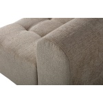 Caleidoscoop 1.5-zits Rug Rechts Structure Velvet Pearl