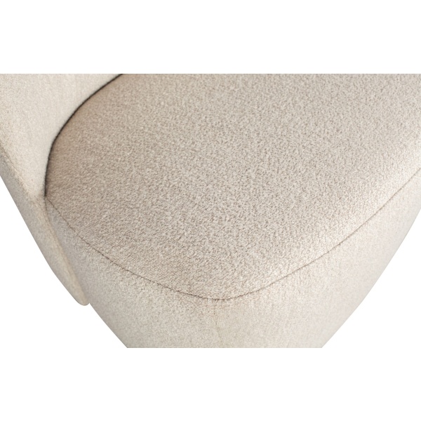 Lofty Fauteuil BouclÉ Naturel