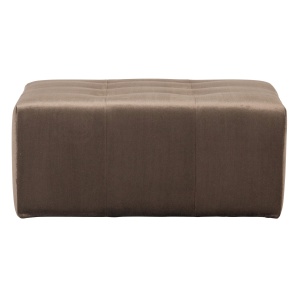 Caleidoscoop Poef Velvet Taupe