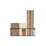Meert Wandplank Zwart 50cm