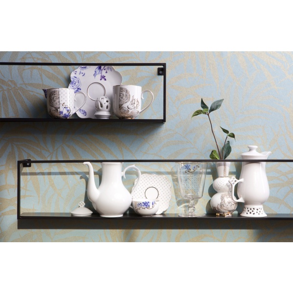 Meert Wandplank Zwart 50cm