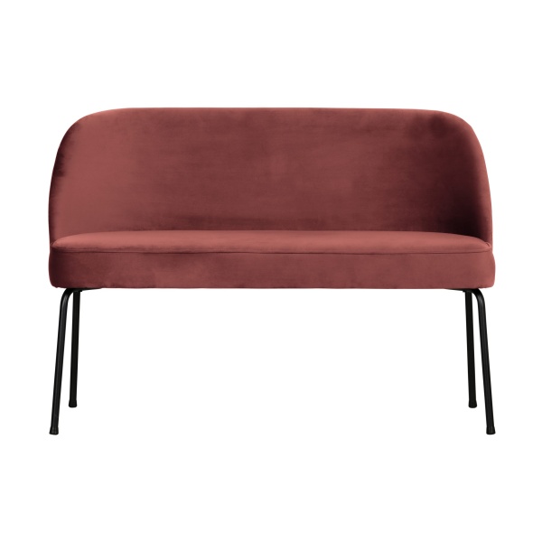 Vogue Eetbank Fluweel Chestnut